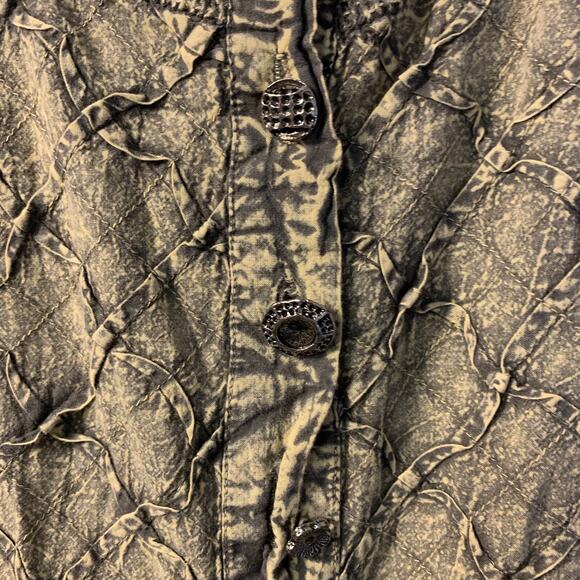 Parsley & Sage Shift Dress Women's Plus Size 2X 100% Cotton Peasant Lagenlook - Picture 6 of 8